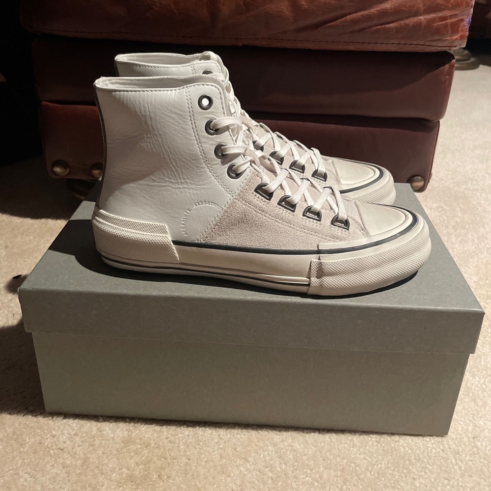 All saints haylon high top sneaker